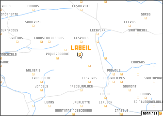 map of Labeil