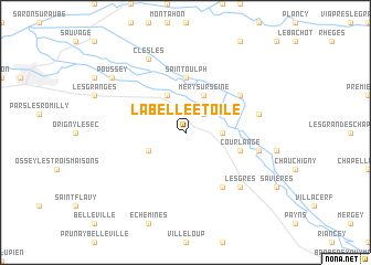 map of La Belle Étoile