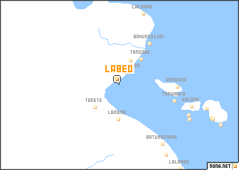 map of Labeo