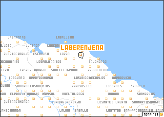 map of La Berenjena