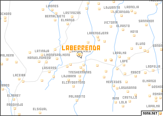 map of La Berrenda