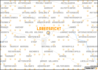 map of Labersricht