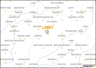 map of Labey