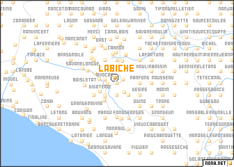 map of Labiche