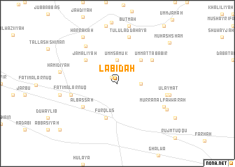 map of Lābidah