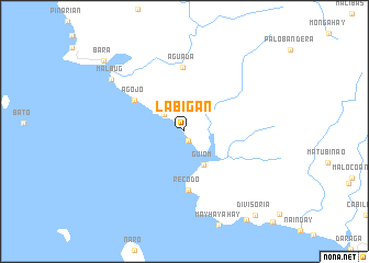 map of Labigan