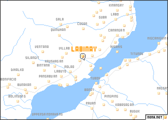 map of Labinay