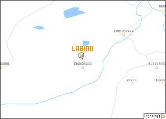 map of Labino