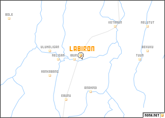 map of Labiron