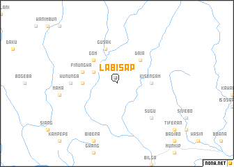 map of Labisap