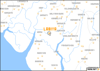 map of Labiya