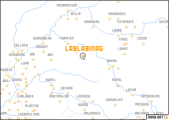 map of Lablabinag