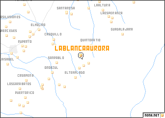 map of La Blanca Aurora