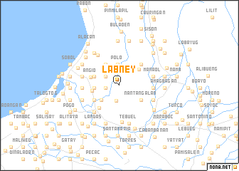 map of Labney