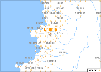 map of Labnig