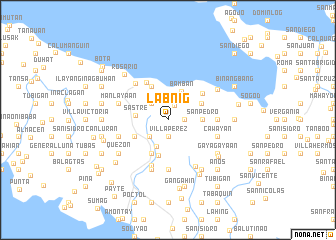 map of Labnig