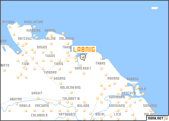 map of Labnig