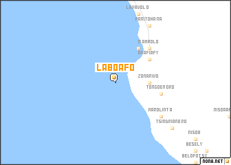 map of Laboafo