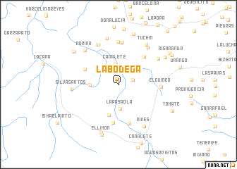 map of La Bodega