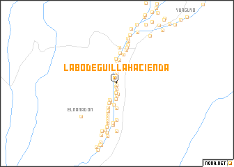 map of La Bodeguilla Hacienda