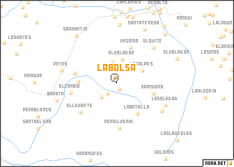 map of La Bolsa