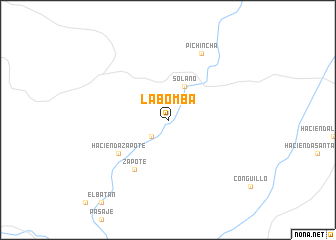 map of La Bomba