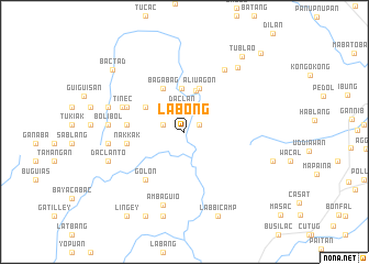 map of Labong
