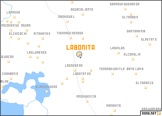 map of La Bonita