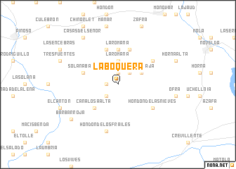 map of La Boquera