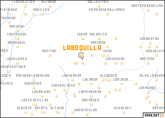 map of La Boquilla