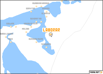 map of Laborar