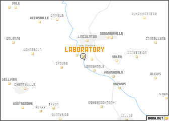 map of Laboratory