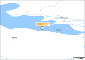 map of Laborem