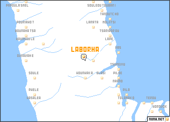 map of Laborha