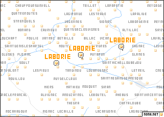map of Laborie