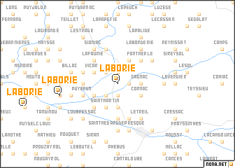 map of Laborie