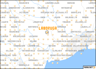 map of La Boruga