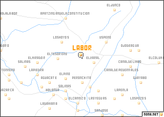 map of Labor