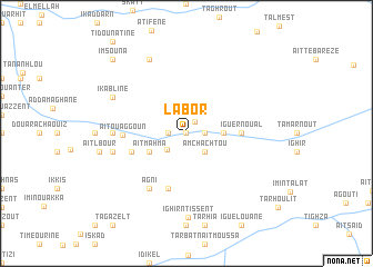 map of Labor