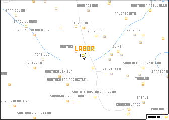 map of Labor