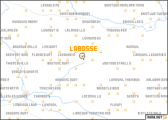 map of Labosse