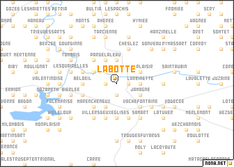 map of La Botte