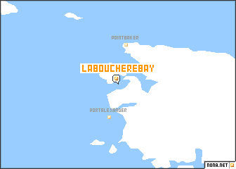 map of Labouchere Bay