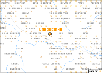 map of Laboucinho