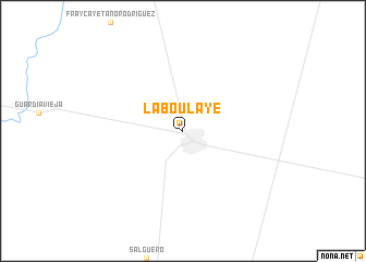 map of Laboulaye