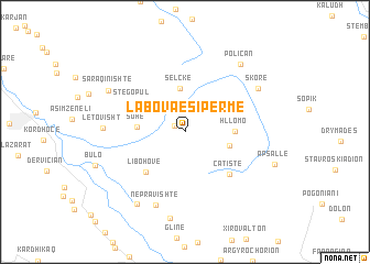 map of Labova e Sipërme