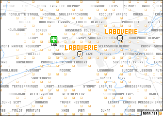 map of La Boverie