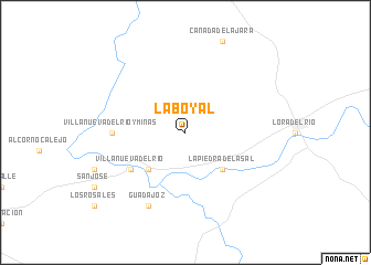map of La Boyal