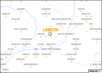map of Labozhi