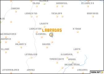 map of Labradas